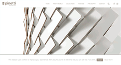 Desktop Screenshot of pinetti.it